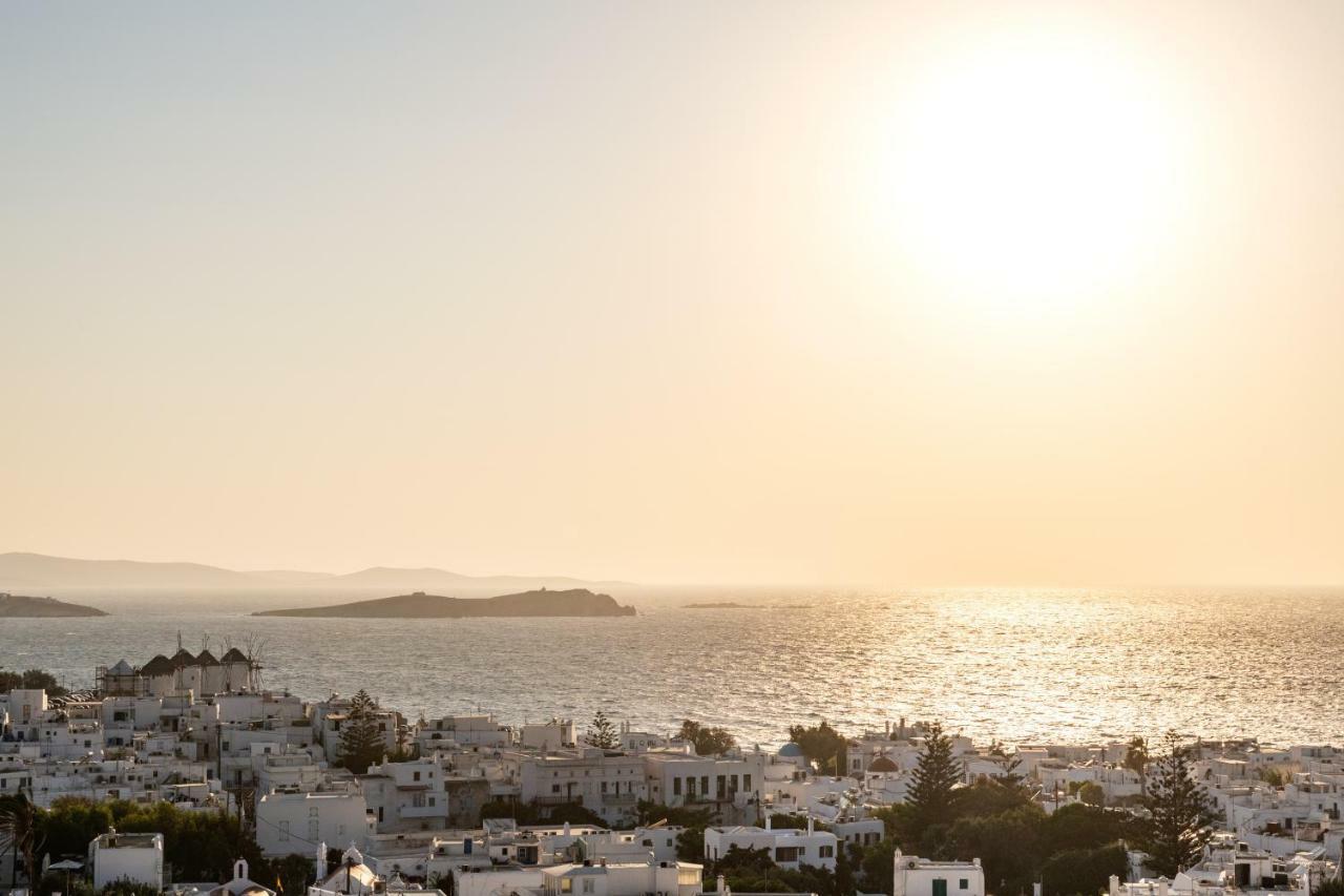 Gazia Sea View House - Mykonos Town Lejlighed Eksteriør billede