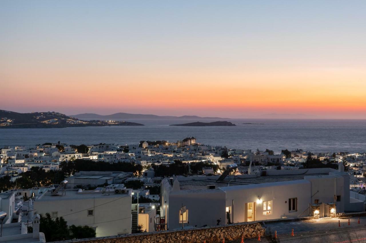 Gazia Sea View House - Mykonos Town Lejlighed Eksteriør billede