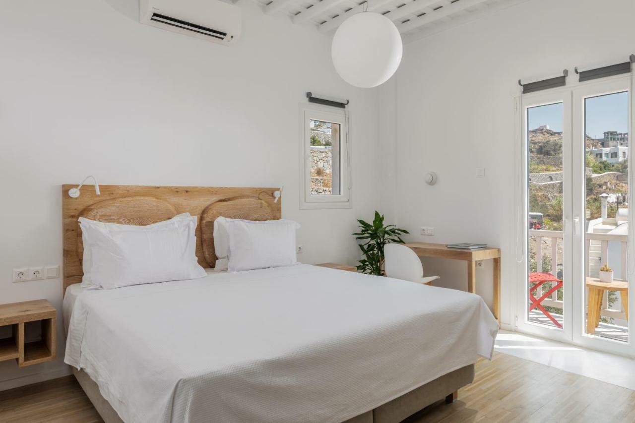Gazia Sea View House - Mykonos Town Lejlighed Eksteriør billede