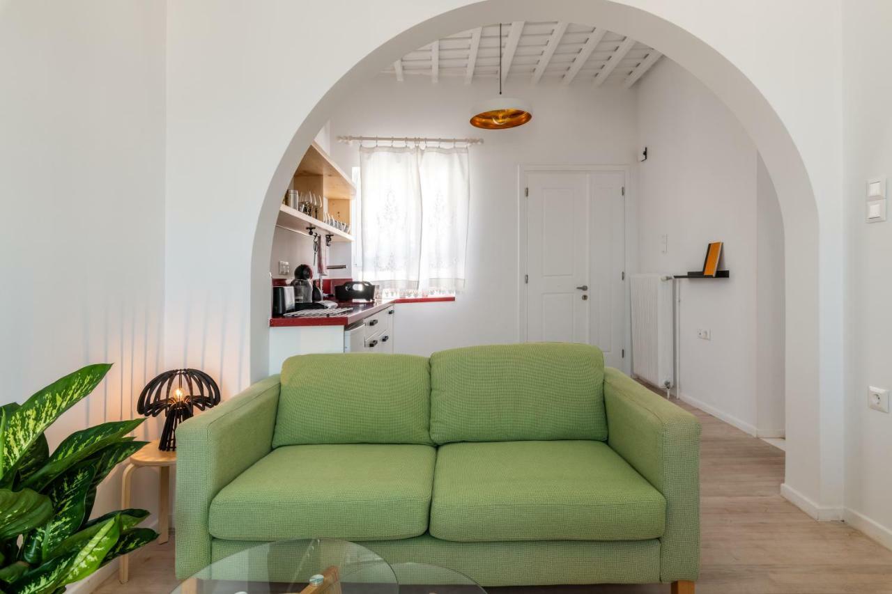 Gazia Sea View House - Mykonos Town Lejlighed Eksteriør billede