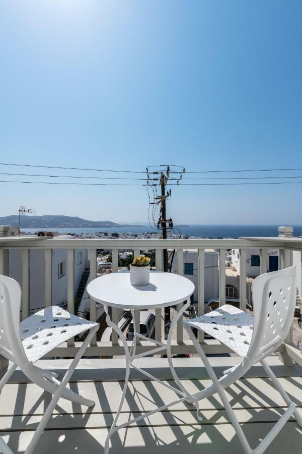 Gazia Sea View House - Mykonos Town Lejlighed Eksteriør billede