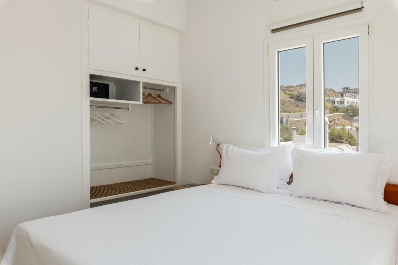 Gazia Sea View House - Mykonos Town Lejlighed Eksteriør billede