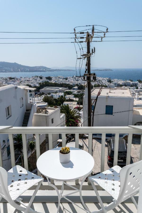 Gazia Sea View House - Mykonos Town Lejlighed Eksteriør billede